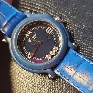 Chopard Happy Watch With 3 Diamond Spinners